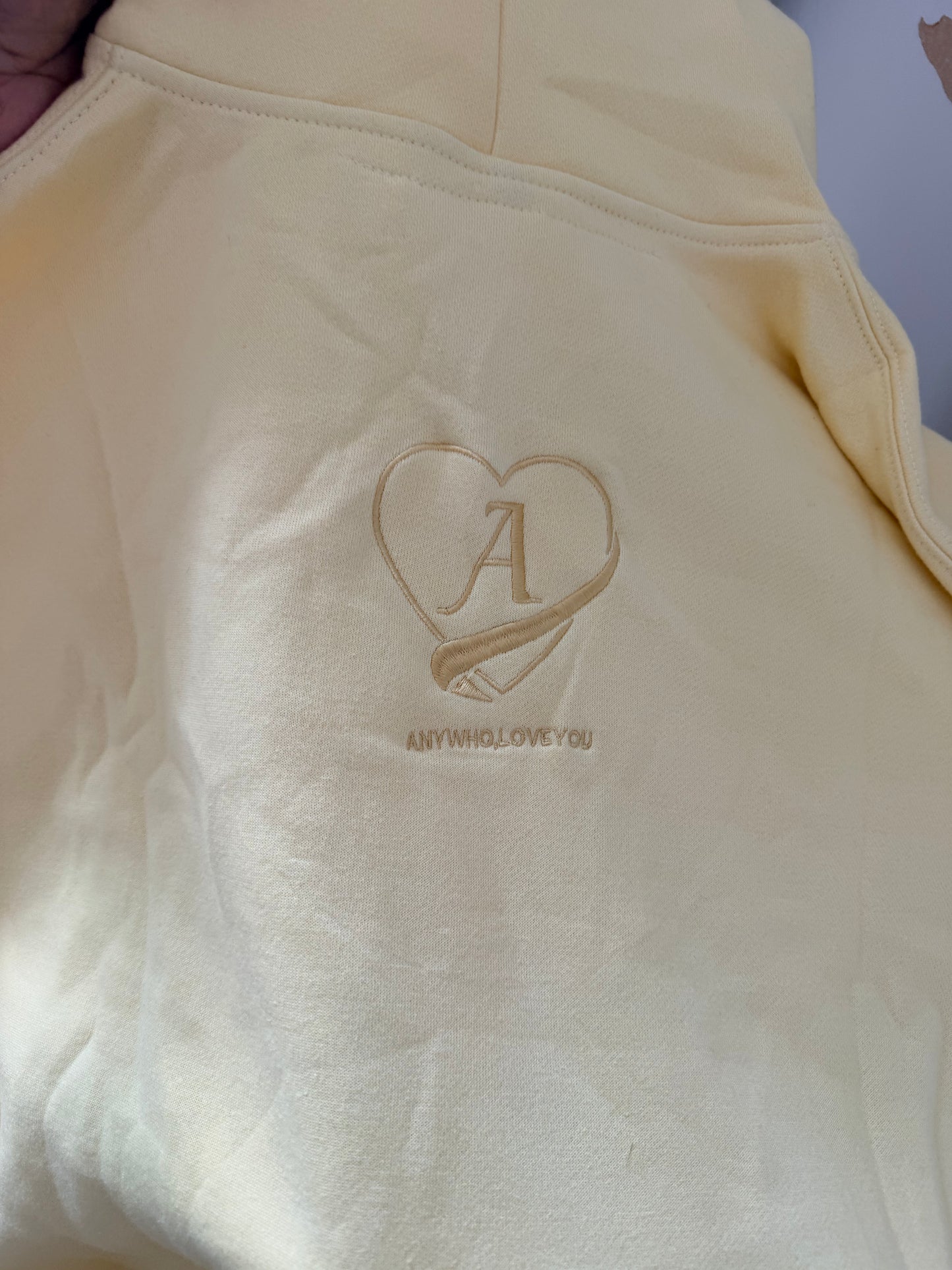 Aquarius Hoodie (buttercream)