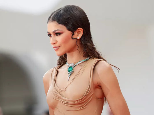 Zendaya with beautiful eyebrows