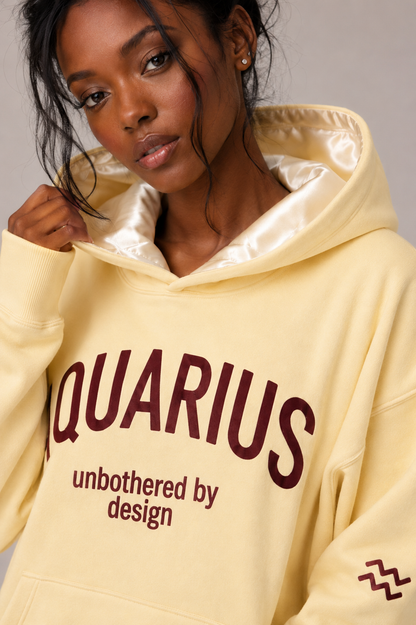 Aquarius Hoodie (buttercream)