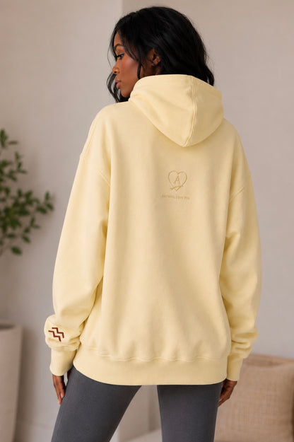 Aquarius Hoodie (buttercream)