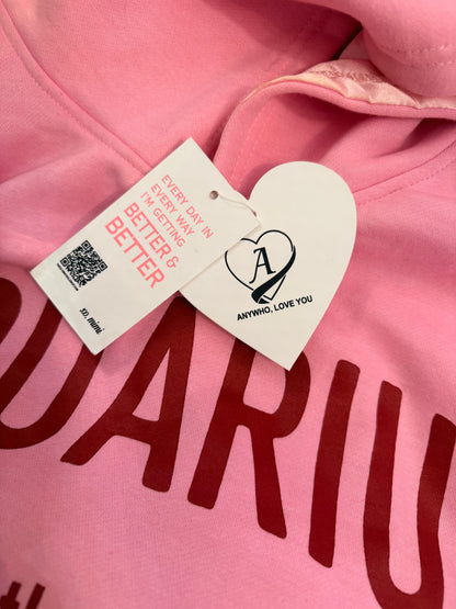 Aquarius Hoodie (pink)
