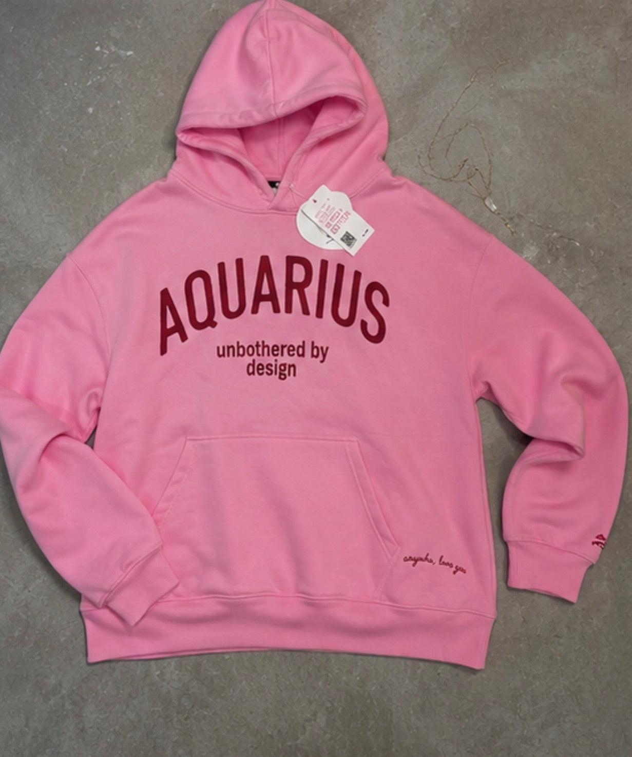 Aquarius Hoodie (pink)