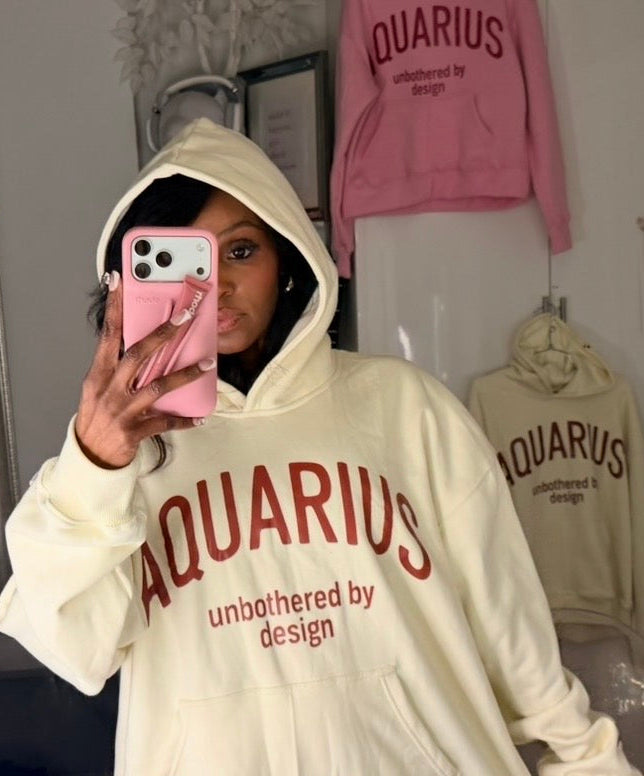 Aquarius Hoodie (buttercream)
