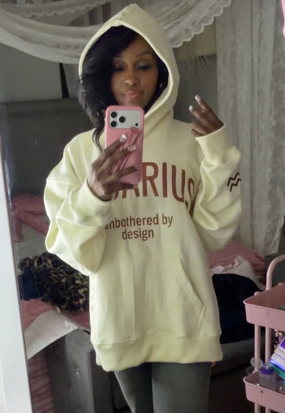 Aquarius Hoodie (buttercream)