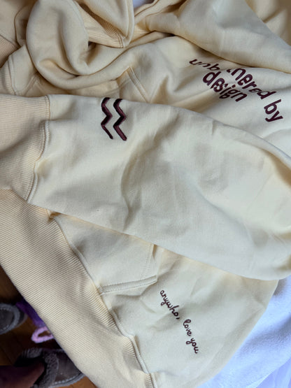 Aquarius Hoodie (buttercream)
