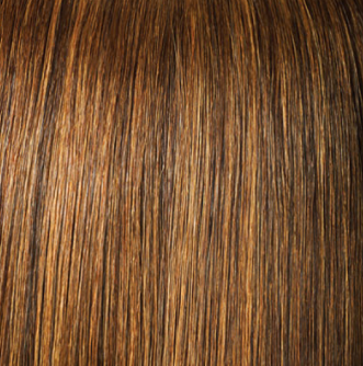 Style 1c - Long, curly, layered lace front wig. Invisible lace