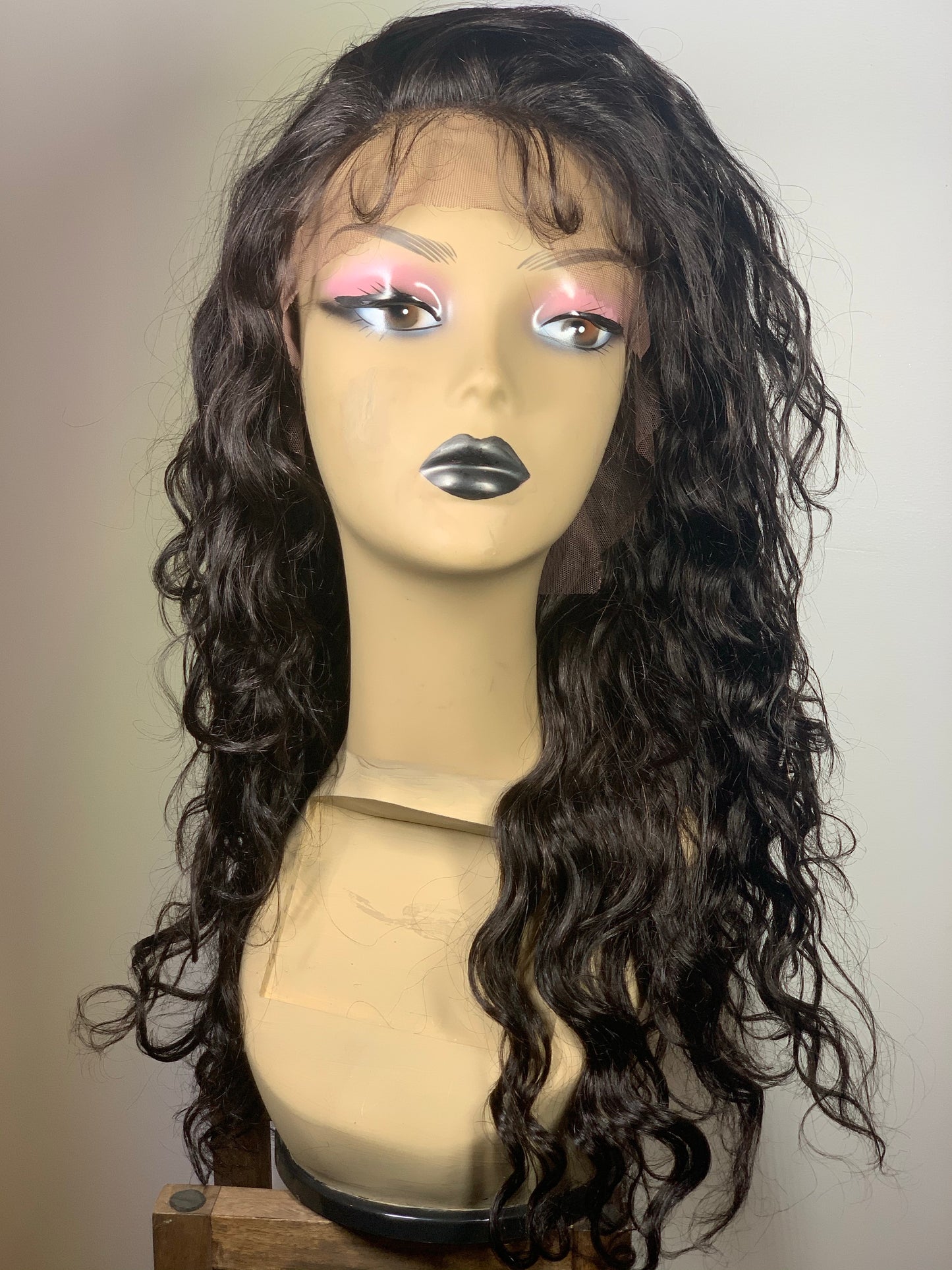 Style 19 - Versatile Natural Curly Lace Front Wig – 100% Human Hair