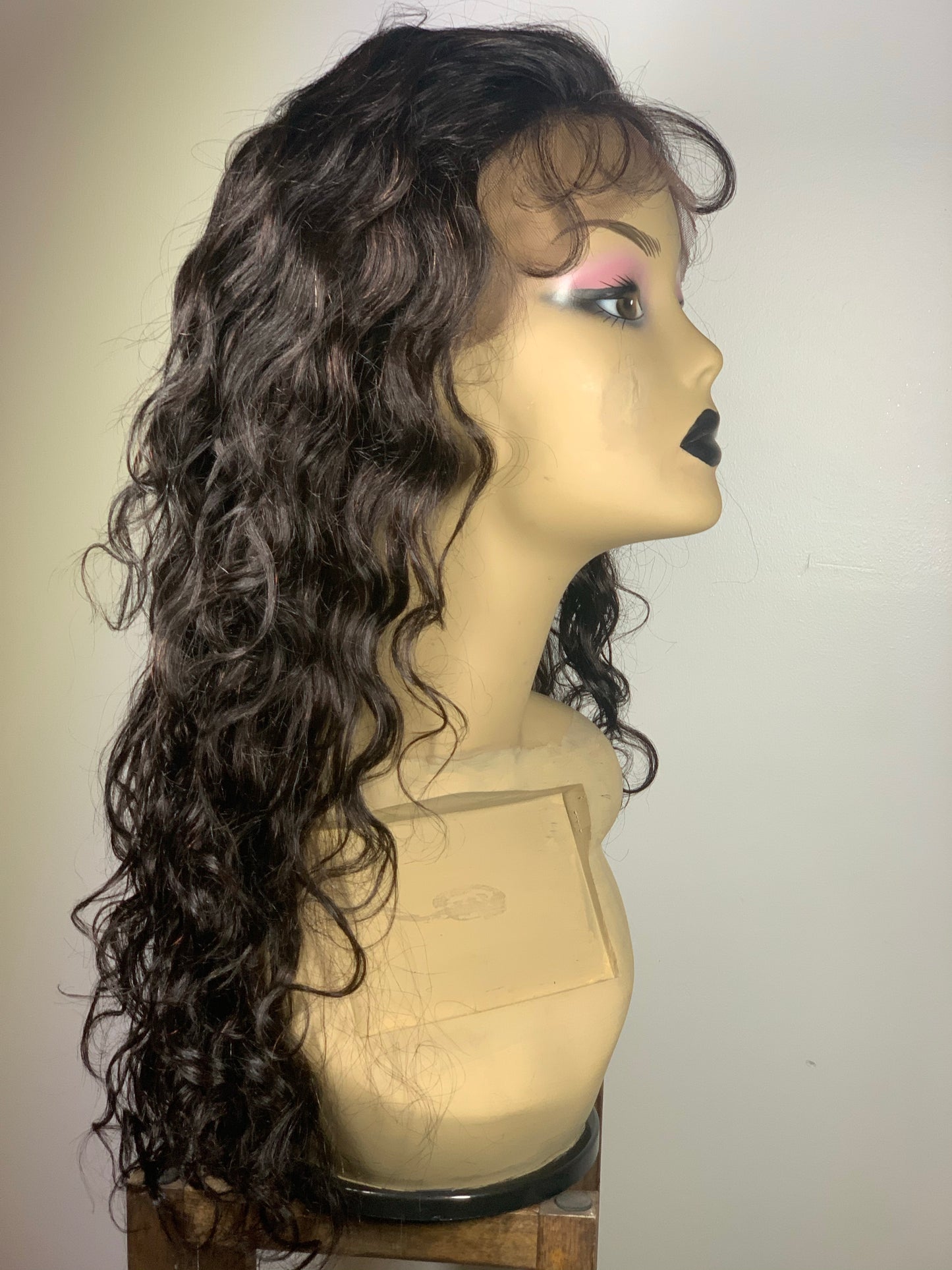 Style 19 - Versatile Natural Curly Lace Front Wig – 100% Human Hair