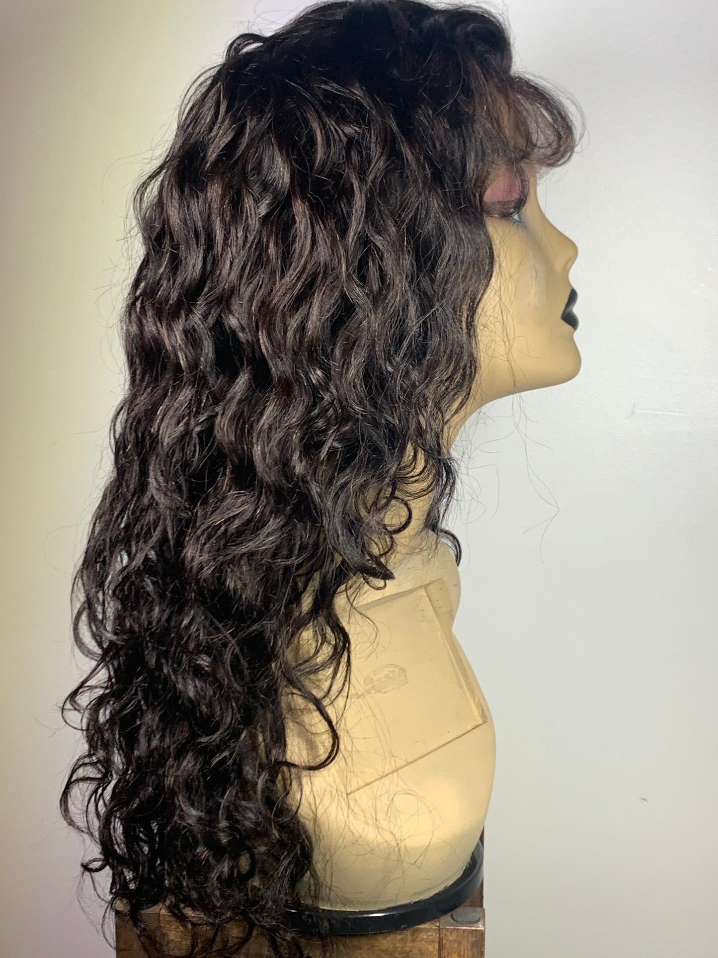 Style 19 - Versatile Natural Curly Lace Front Wig – 100% Human Hair