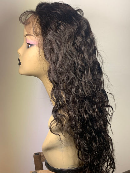 Style 19 - Versatile Natural Curly Lace Front Wig – 100% Human Hair