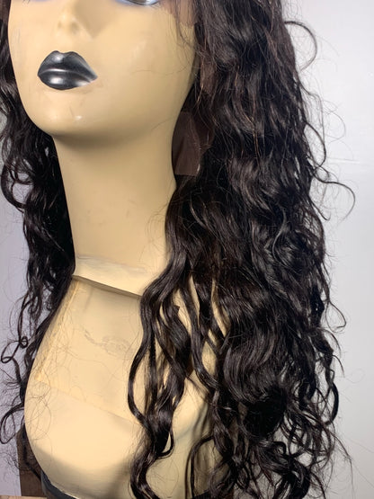 Style 19 - Versatile Natural Curly Lace Front Wig – 100% Human Hair