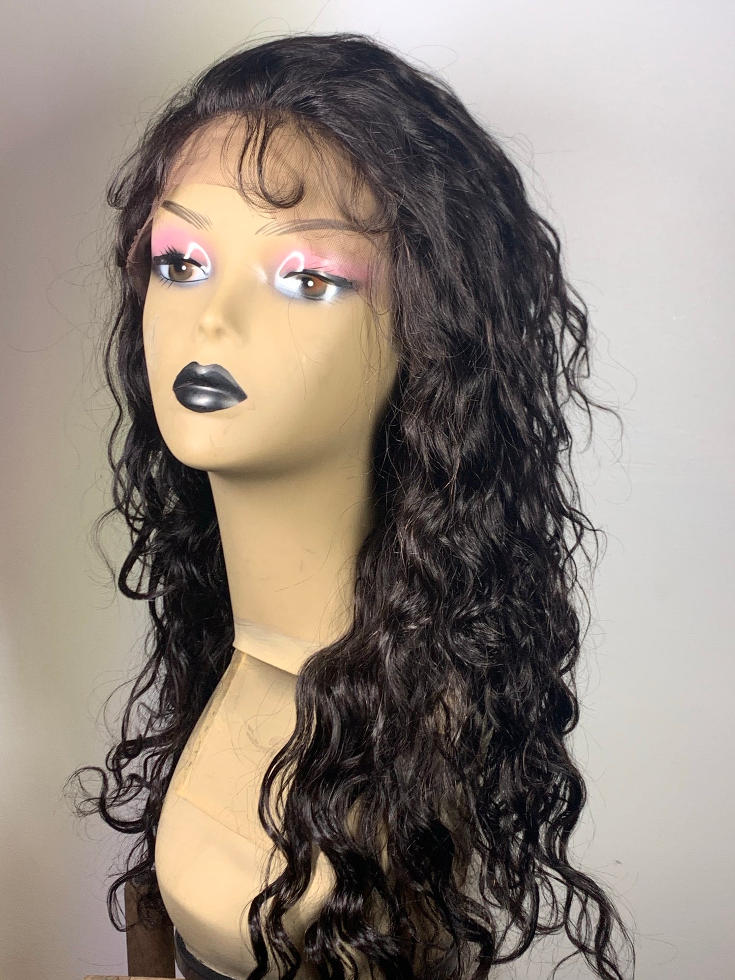 Style 19 - Versatile Natural Curly Lace Front Wig – 100% Human Hair