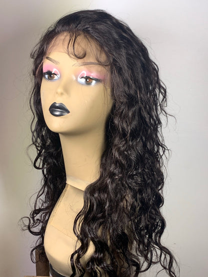 Style 19 - Versatile Natural Curly Lace Front Wig – 100% Human Hair