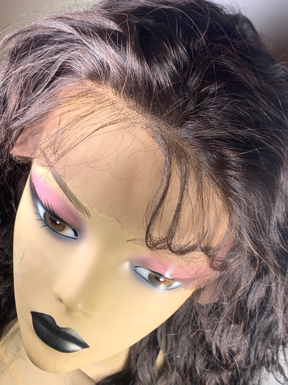 Style 19 - Versatile Natural Curly Lace Front Wig – 100% Human Hair