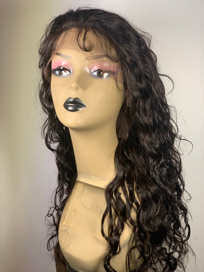 Style 19 - Versatile Natural Curly Lace Front Wig – 100% Human Hair